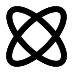 Two Ellipses SVG Icon